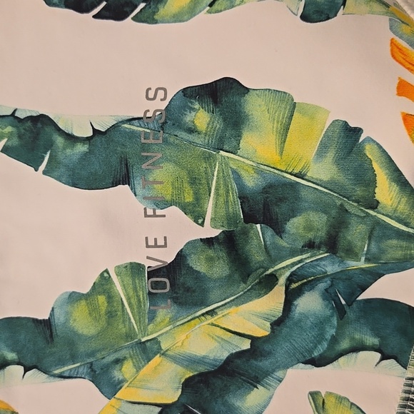 Pineapple palms print tights - Picture 3 of 5